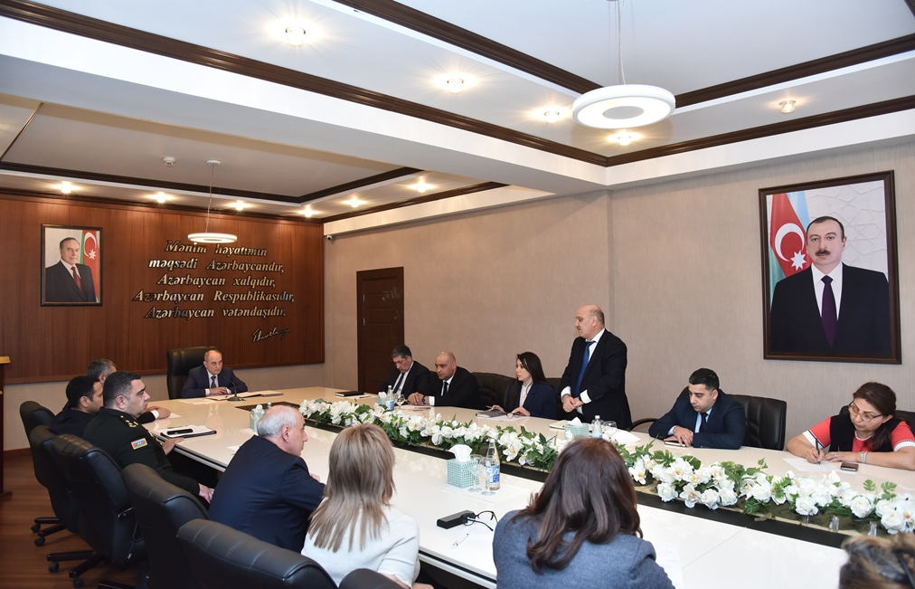 Tahir Budaqov müşavirə keçirdi - FOTOLAR